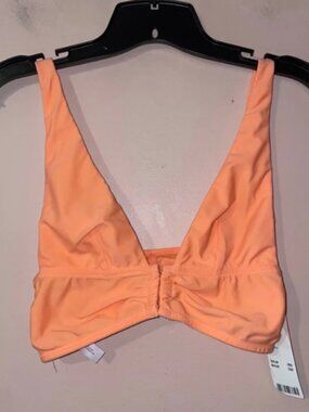Urban Outfitters Out From Under Collection – Peach Samba Deep V Bra, Size S